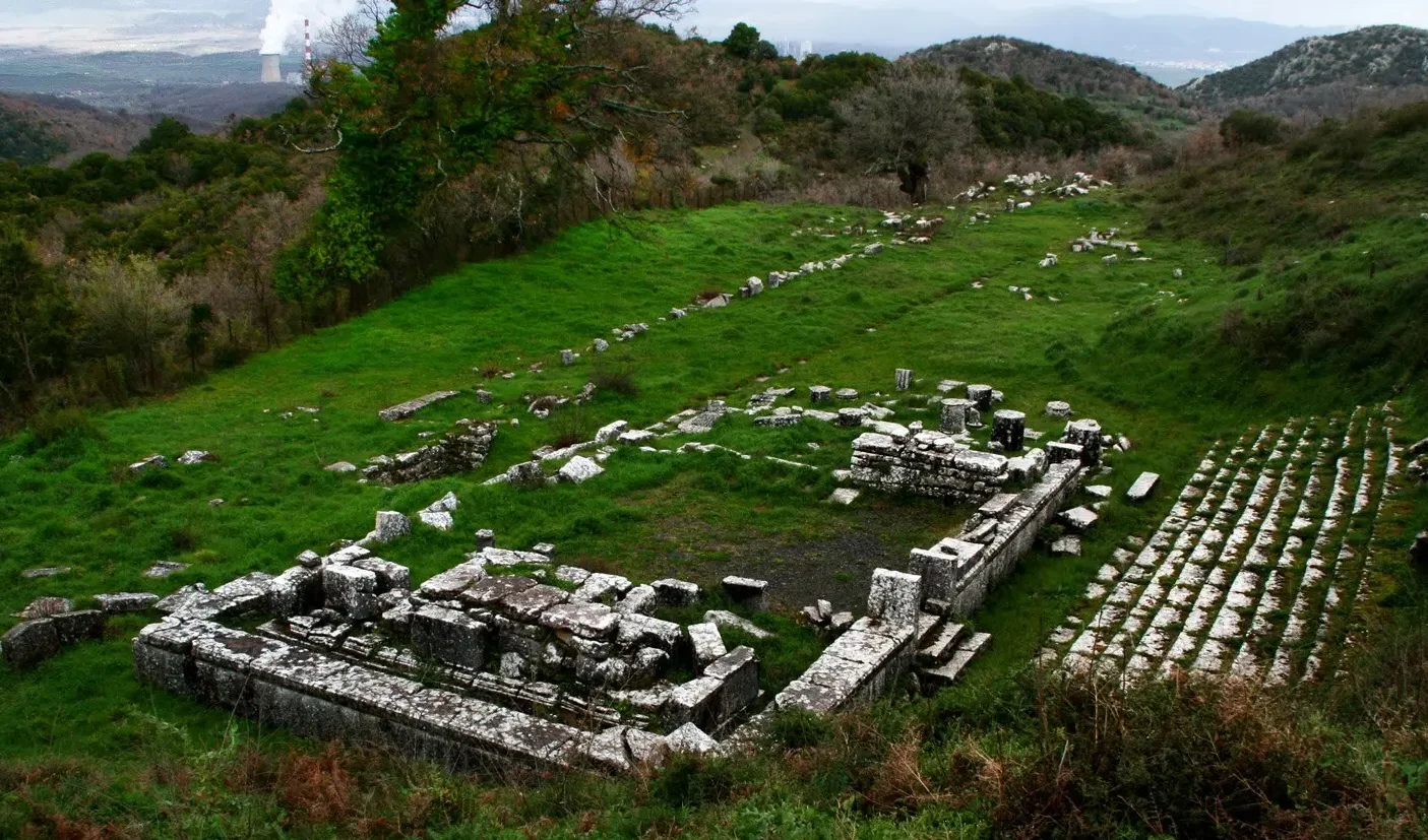 Ancient Lykosoura, the oldest city in the world